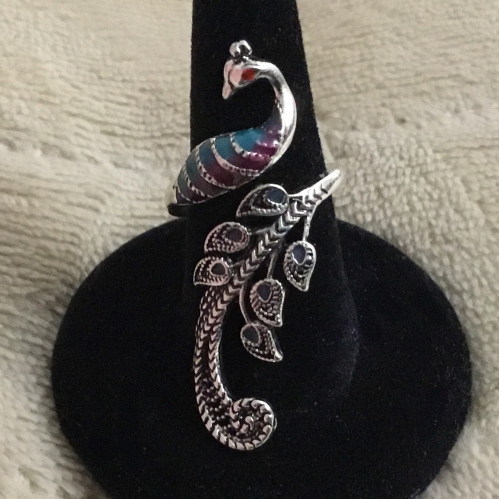 Gorgeous Peacock Ring
